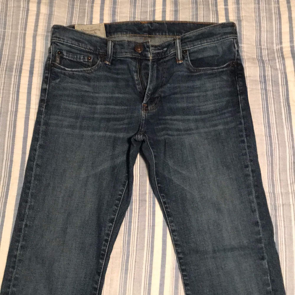 Abercrombie and Fitch Slim Straight Jeans